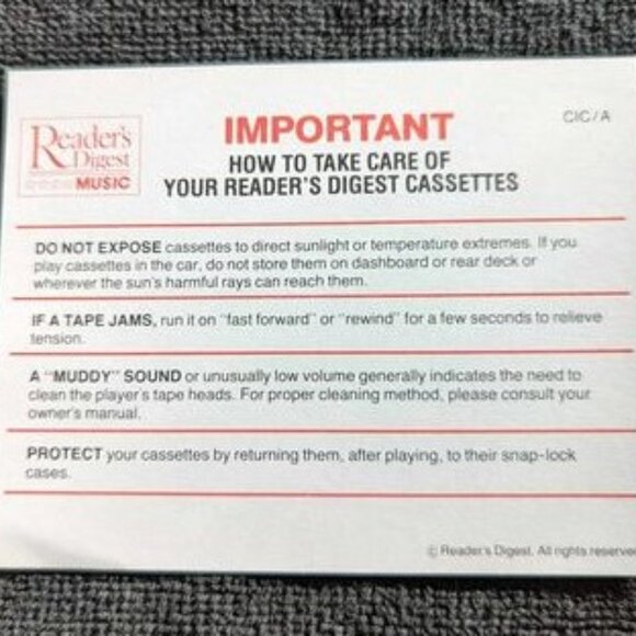 REDUCED MINT Vintage 3-Cassette Tape Boxed Set–Glenn Miller Live ! Released 1986 - Picture 12 of 12